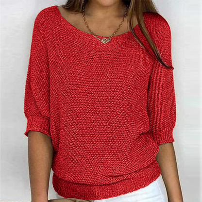 Isabella™ - Pull en tricot croisé élégant