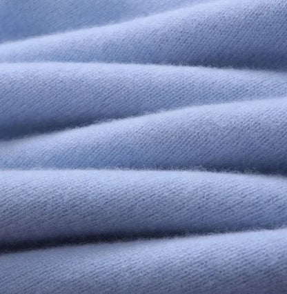 LYSANDER | PULL EN MOHAIR CHAUD - BLEU