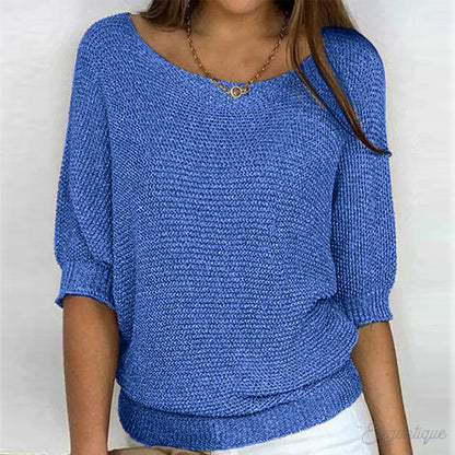 Isabella™ - Pull en tricot croisé élégant